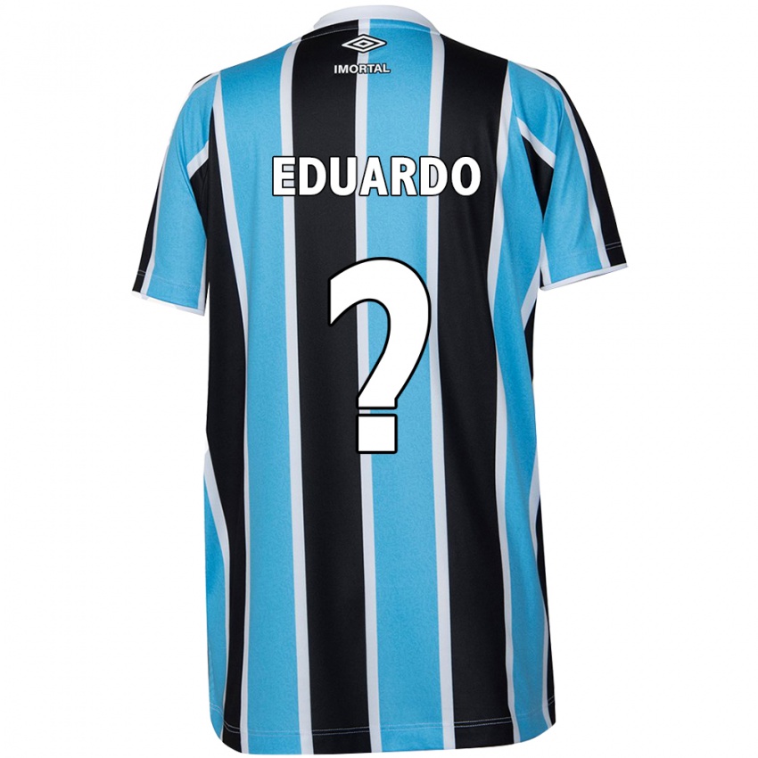 Kinder Eduardo #0 Blau Schwarz Weiß Heimtrikot Trikot 2024/25 T-Shirt Österreich