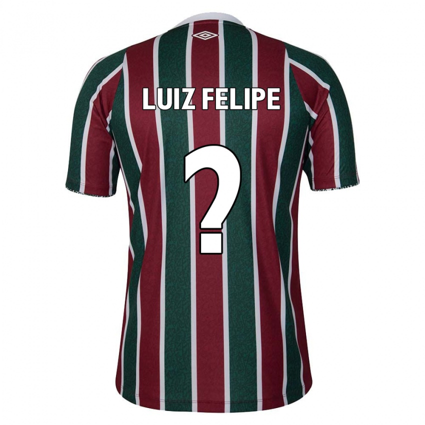 Kinder Luiz Felipe #0 Grün Kastanienbraun Weiß Heimtrikot Trikot 2024/25 T-Shirt Österreich