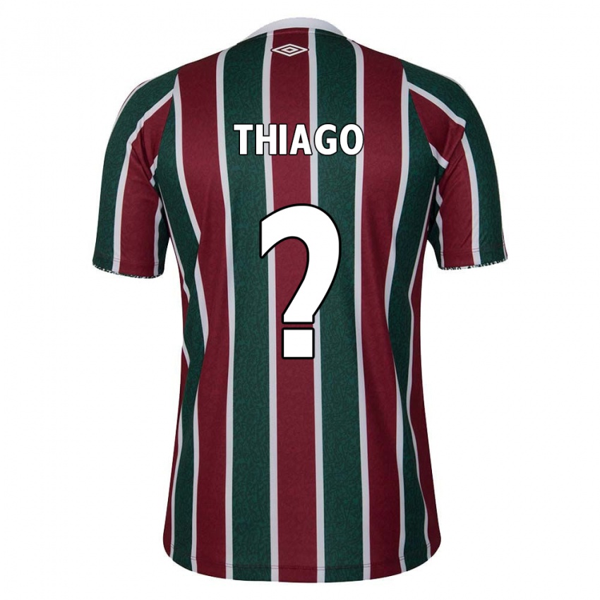 Kinder Thiago #0 Grün Kastanienbraun Weiß Heimtrikot Trikot 2024/25 T-Shirt Österreich