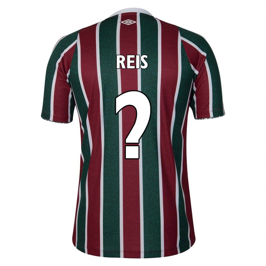 Kinder Matheus Reis #0 Grün Kastanienbraun Weiß Heimtrikot Trikot 2024/25 T-Shirt Österreich