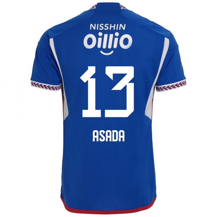 Kinder Taisho Asada #13 Blau Weiß Rot Heimtrikot Trikot 2024/25 T-Shirt Österreich