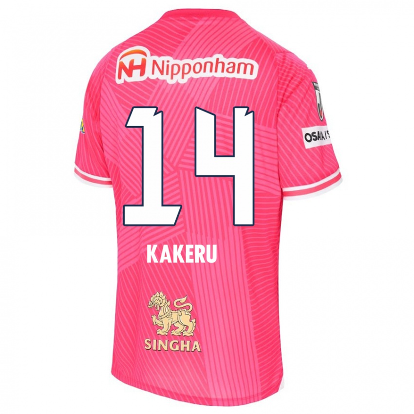 Kinder Kakeru Funaki #14 Rosa Weiß Heimtrikot Trikot 2024/25 T-Shirt Österreich