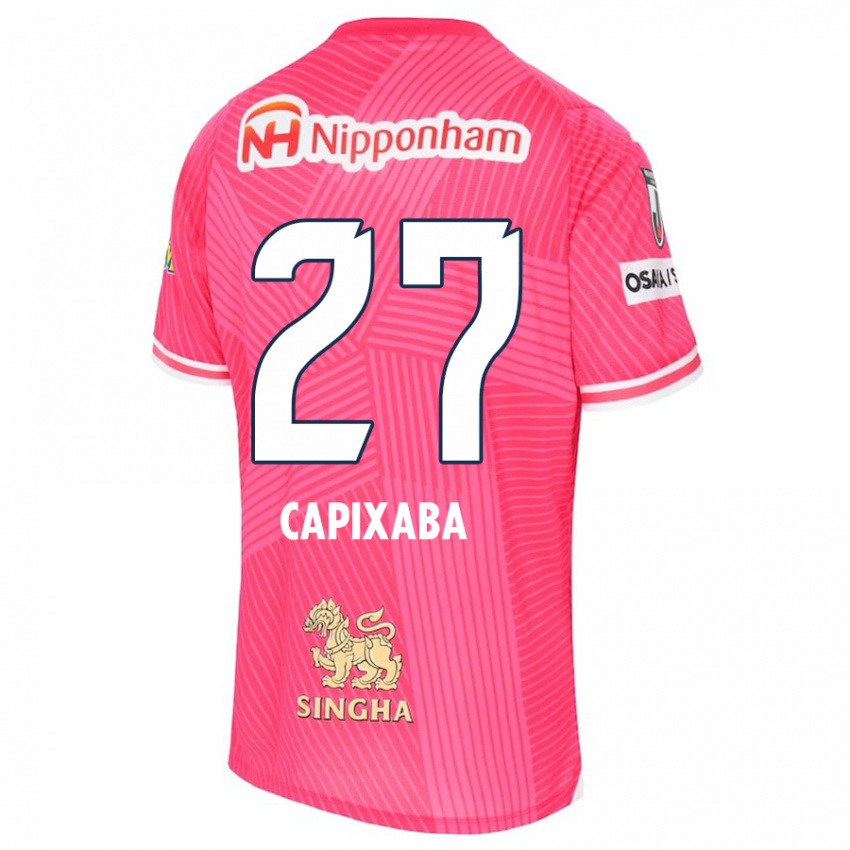 Kinder Capixaba #27 Rosa Weiß Heimtrikot Trikot 2024/25 T-Shirt Österreich