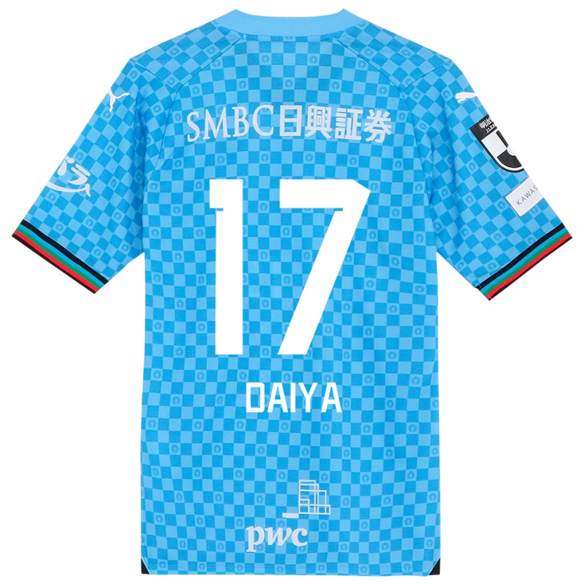 Kinder Daiya Tono #17 Azurblau Heimtrikot Trikot 2024/25 T-Shirt Österreich