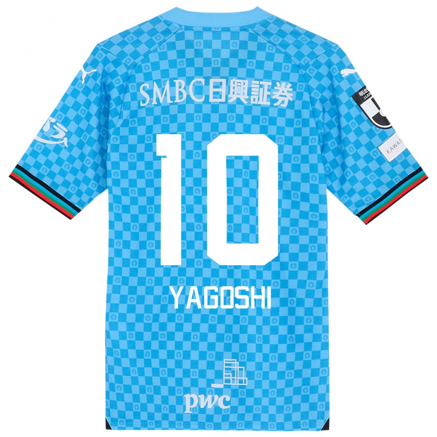 Kinder Mikito Yagoshi #10 Azurblau Heimtrikot Trikot 2024/25 T-Shirt Österreich