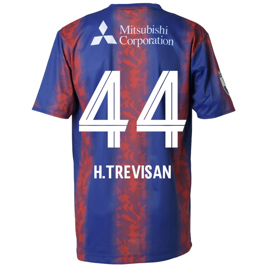 Kinder Henrique Trevisan #44 Blau Rot Heimtrikot Trikot 2024/25 T-Shirt Österreich