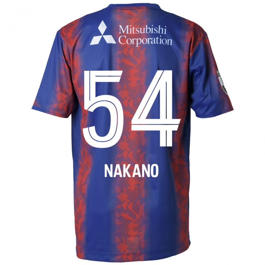 Kinder Yui Nakano #54 Blau Rot Heimtrikot Trikot 2024/25 T-Shirt Österreich