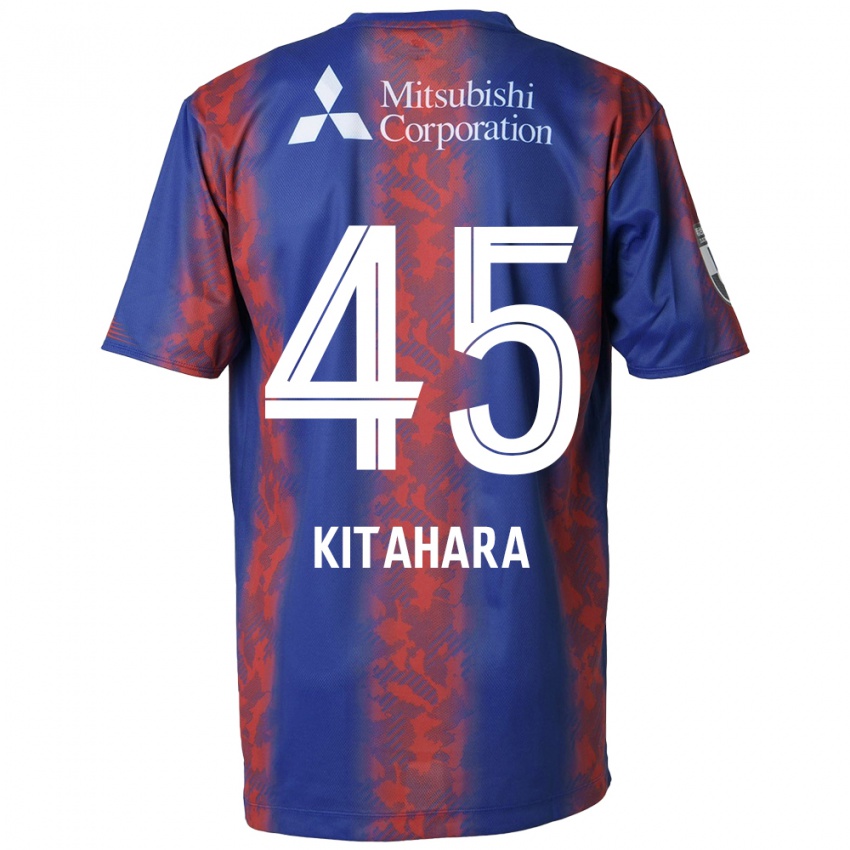 Kinder Maki Kitahara #45 Blau Rot Heimtrikot Trikot 2024/25 T-Shirt Österreich