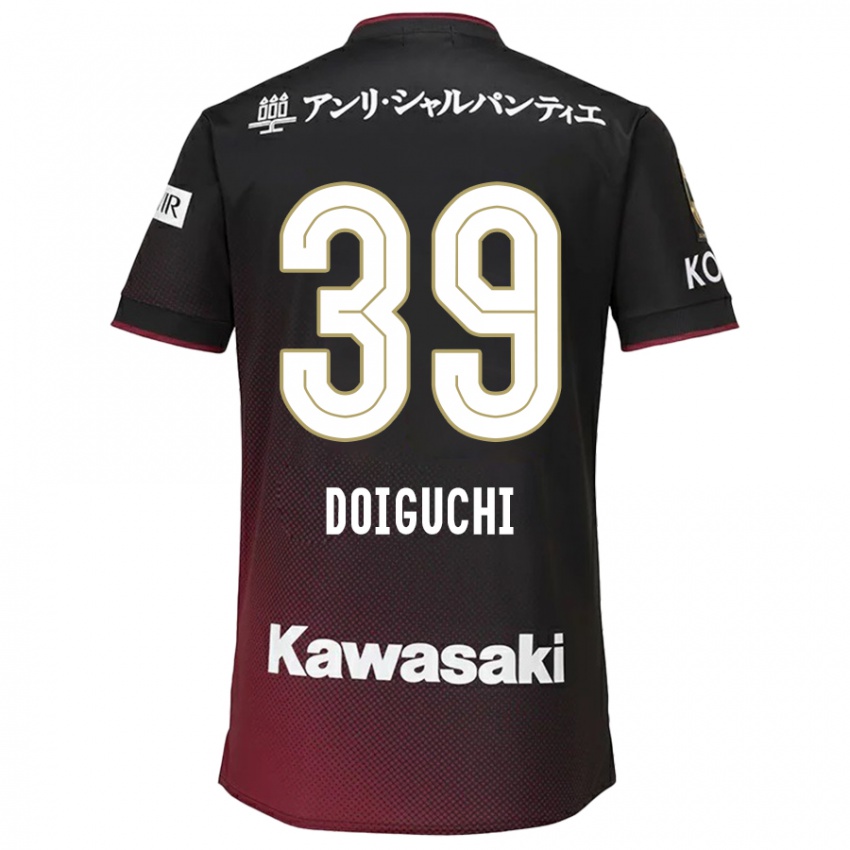 Kinder Ritsu Doiguchi #39 Schwarz Rot Heimtrikot Trikot 2024/25 T-Shirt Österreich