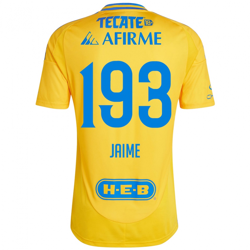 Kinder Kenneth Jaime #193 Goldgelb Heimtrikot Trikot 2024/25 T-Shirt Österreich