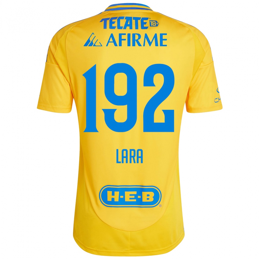 Kinder Miguel Lara #192 Goldgelb Heimtrikot Trikot 2024/25 T-Shirt Österreich