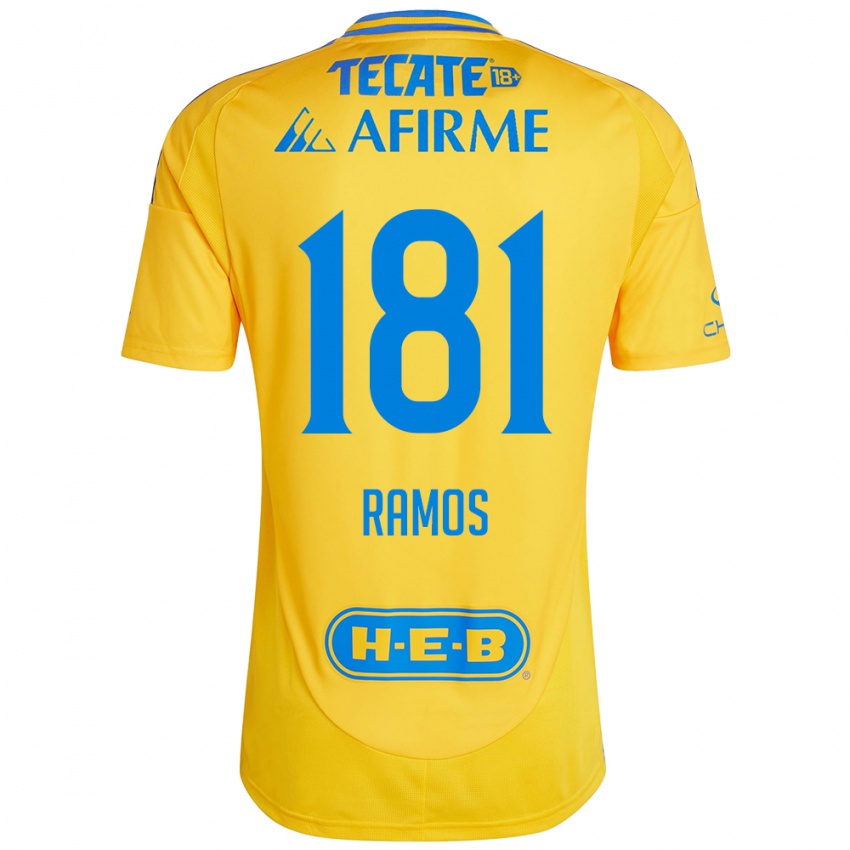 Kinder Anthony Ramos #181 Goldgelb Heimtrikot Trikot 2024/25 T-Shirt Österreich