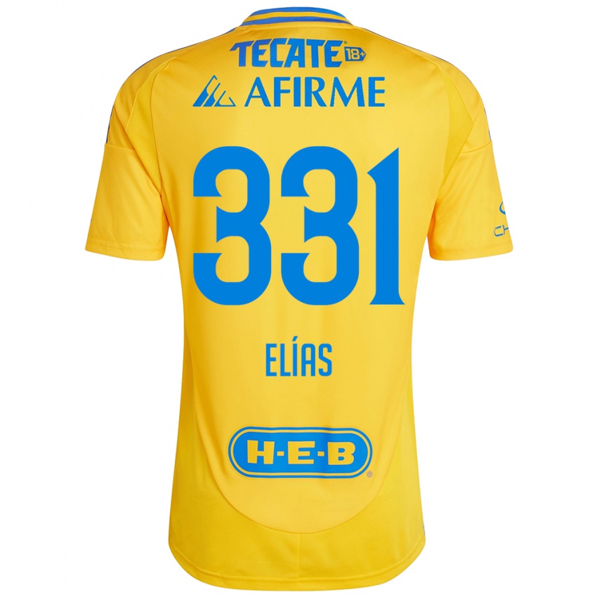 Kinder Bruno Elías #331 Goldgelb Heimtrikot Trikot 2024/25 T-Shirt Österreich