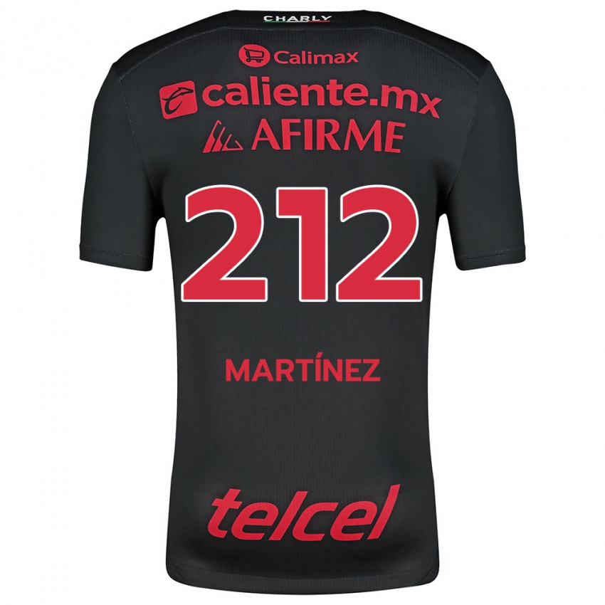 Kinder Juan Martínez #212 Schwarz Rot Heimtrikot Trikot 2024/25 T-Shirt Österreich