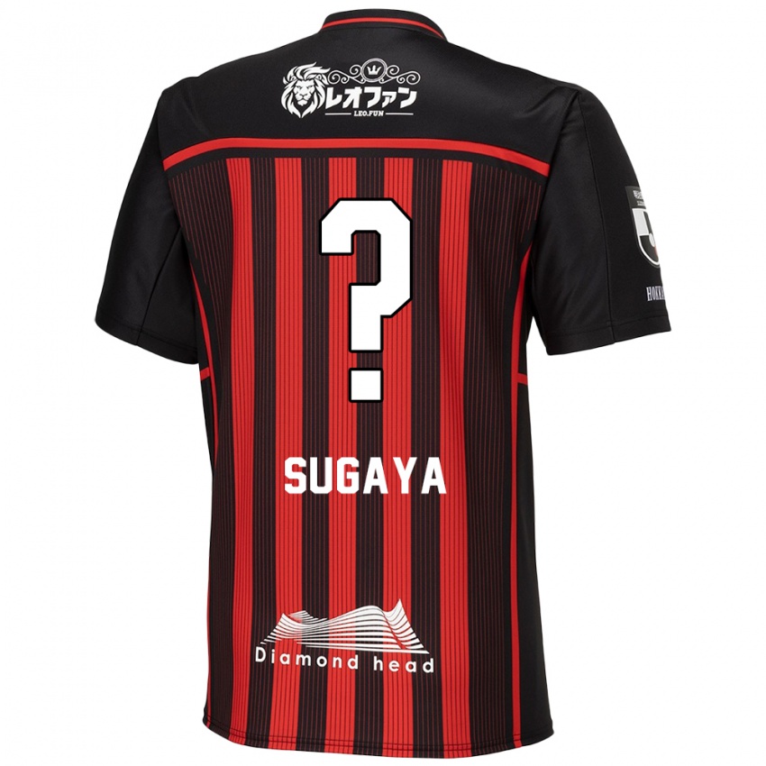 Kinder Shuto Sugaya #0 Rot Schwarz Heimtrikot Trikot 2024/25 T-Shirt Österreich