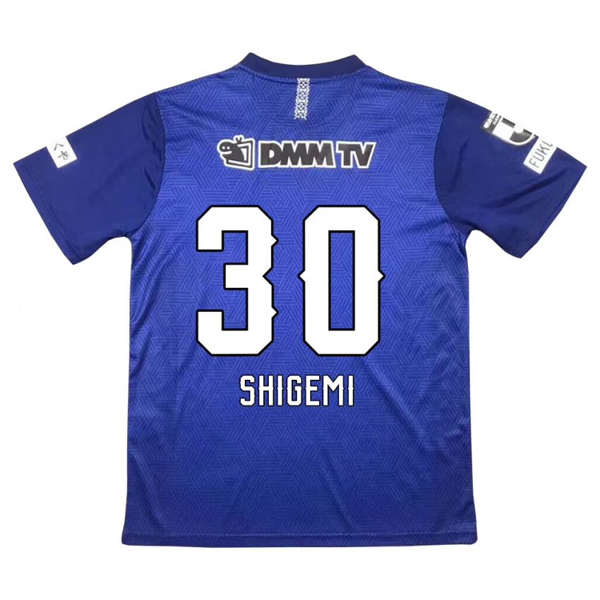 Kinder Masato Shigemi #30 Dunkelblau Heimtrikot Trikot 2024/25 T-Shirt Österreich