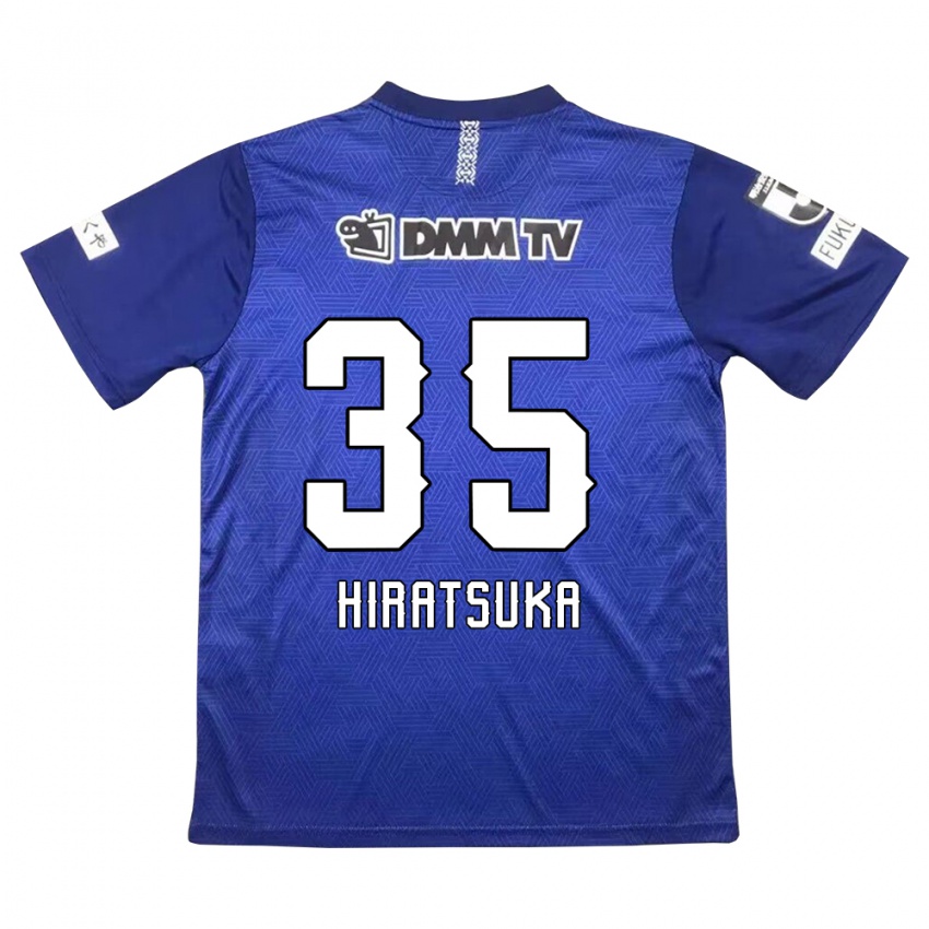 Kinder Yuto Hiratsuka #35 Dunkelblau Heimtrikot Trikot 2024/25 T-Shirt Österreich