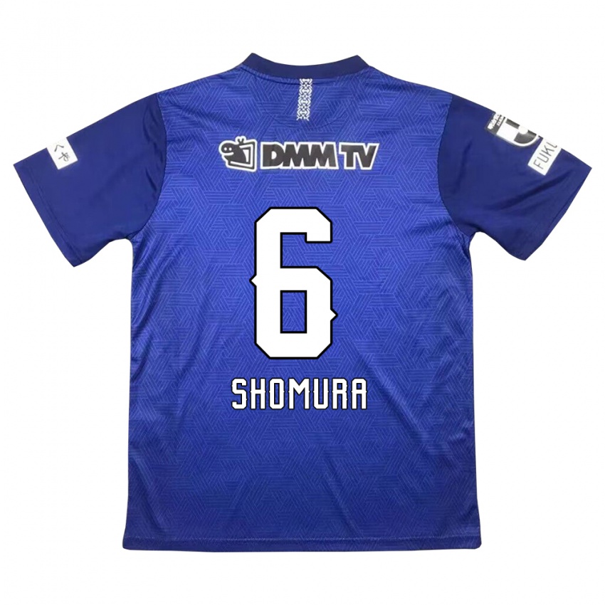 Kinder Tomoki Shomura #6 Dunkelblau Heimtrikot Trikot 2024/25 T-Shirt Österreich