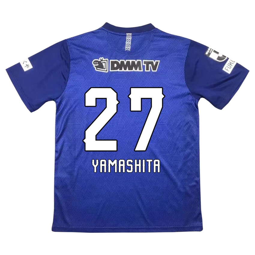 Kinder Sotaro Yamashita #27 Dunkelblau Heimtrikot Trikot 2024/25 T-Shirt Österreich