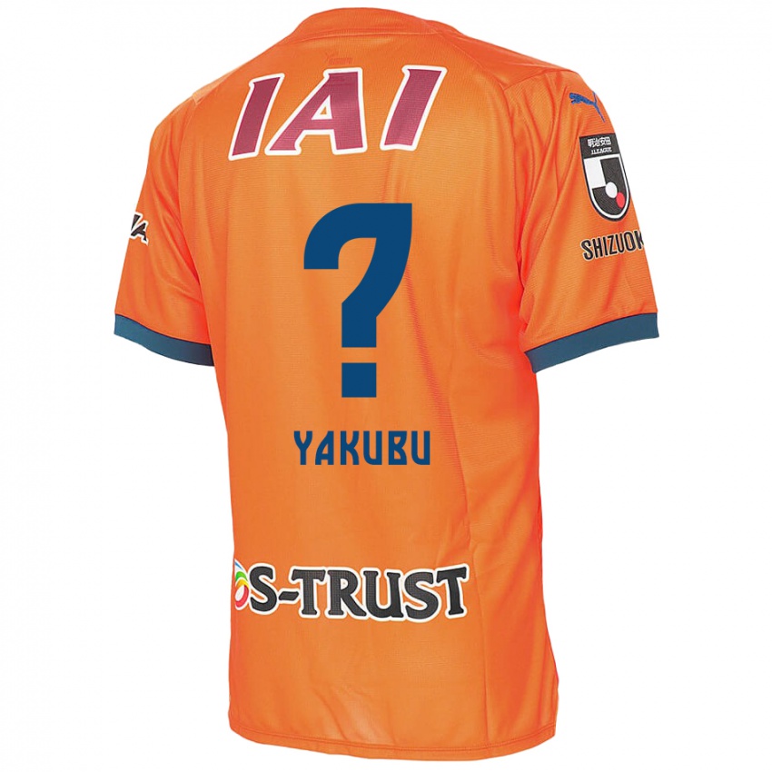 Kinder Aziz Yakubu #0 Orange Blau Heimtrikot Trikot 2024/25 T-Shirt Österreich