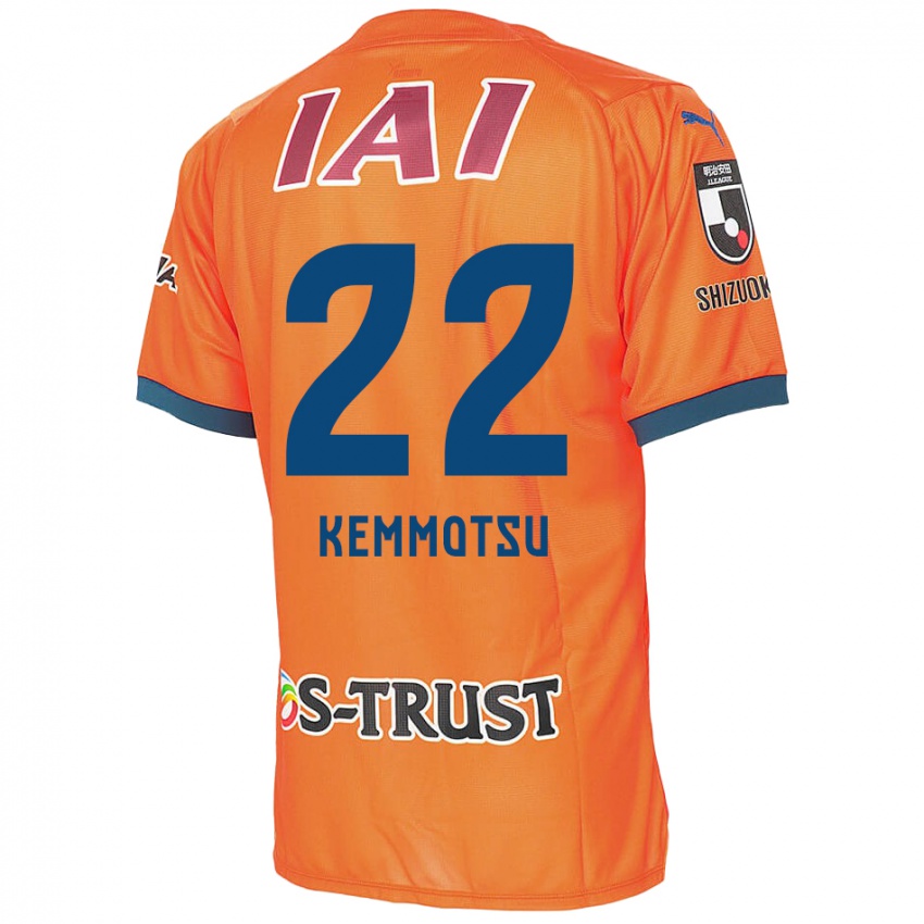 Kinder Takumu Kemmotsu #22 Orange Blau Heimtrikot Trikot 2024/25 T-Shirt Österreich