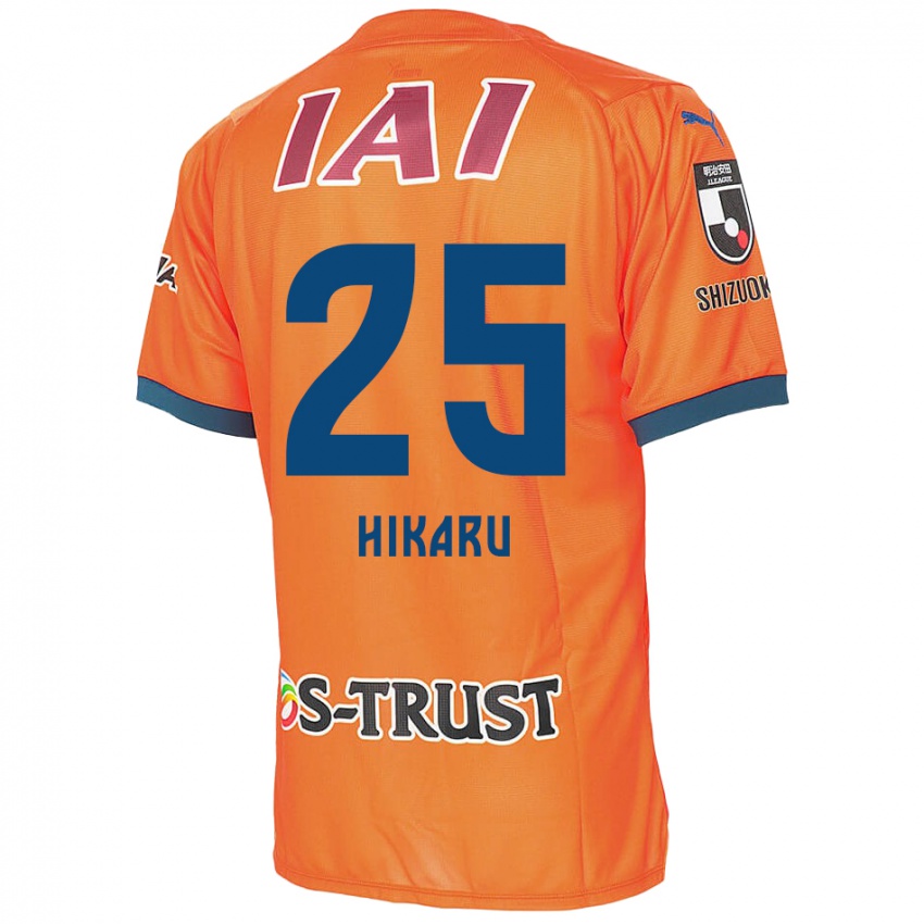 Kinder Hikaru Naruoka #25 Orange Blau Heimtrikot Trikot 2024/25 T-Shirt Österreich