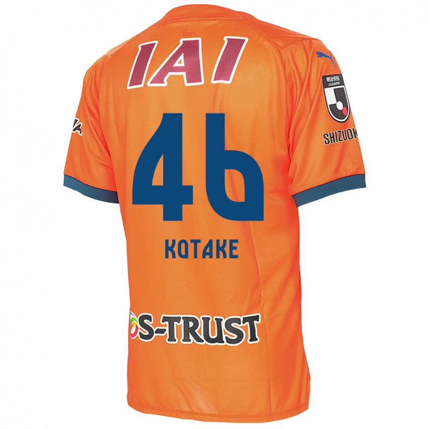 Kinder Sean Kotake #46 Orange Blau Heimtrikot Trikot 2024/25 T-Shirt Österreich