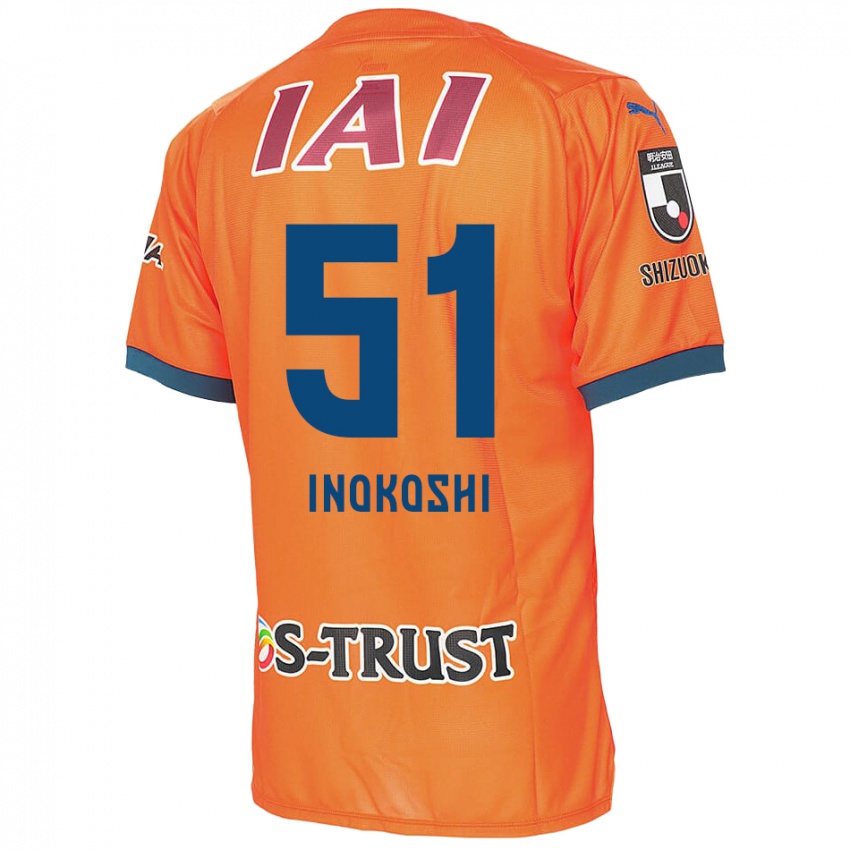 Kinder Yui Inokoshi #51 Orange Blau Heimtrikot Trikot 2024/25 T-Shirt Österreich