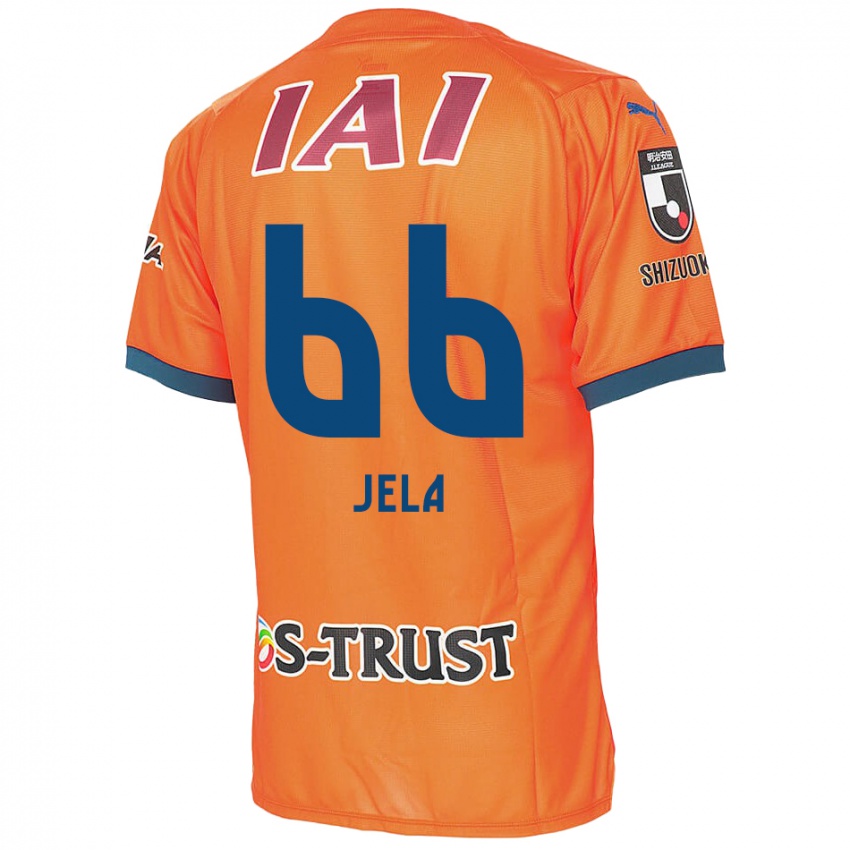 Kinder Jelani Reshaun Sumiyoshi #66 Orange Blau Heimtrikot Trikot 2024/25 T-Shirt Österreich