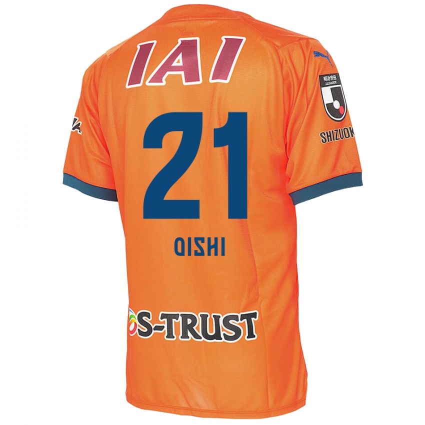 Kinder Kaede Oishi #21 Orange Blau Heimtrikot Trikot 2024/25 T-Shirt Österreich