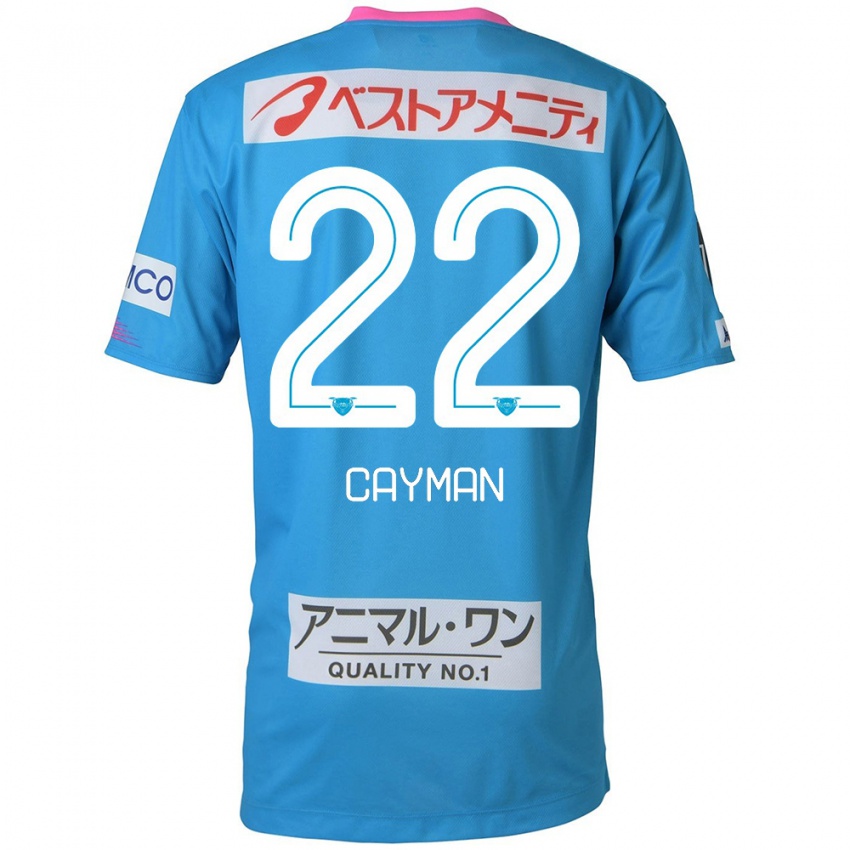 Kinder Cayman Togashi #22 Blau Rosa Heimtrikot Trikot 2024/25 T-Shirt Österreich