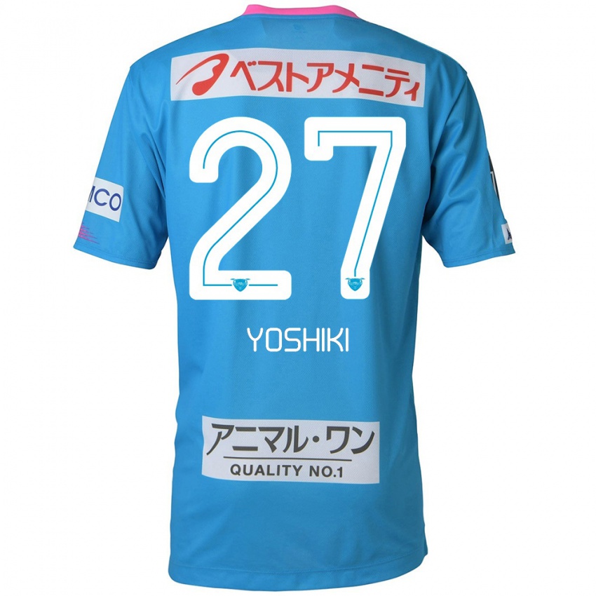 Kinder Yoshiki Narahara #27 Blau Rosa Heimtrikot Trikot 2024/25 T-Shirt Österreich