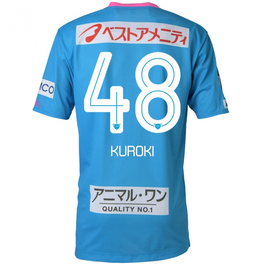 Kinder Yuya Kuroki #48 Blau Rosa Heimtrikot Trikot 2024/25 T-Shirt Österreich