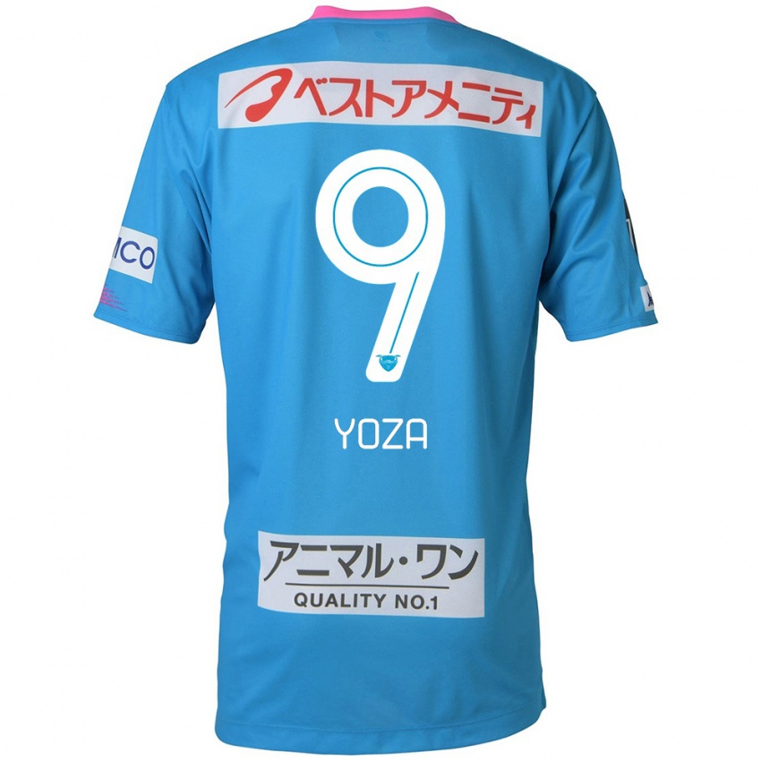 Kinder Tomomichi Yoza #9 Blau Rosa Heimtrikot Trikot 2024/25 T-Shirt Österreich