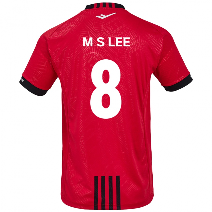 Kinder Seung-Mo Lee #8 Rot Schwarz Heimtrikot Trikot 2024/25 T-Shirt Österreich