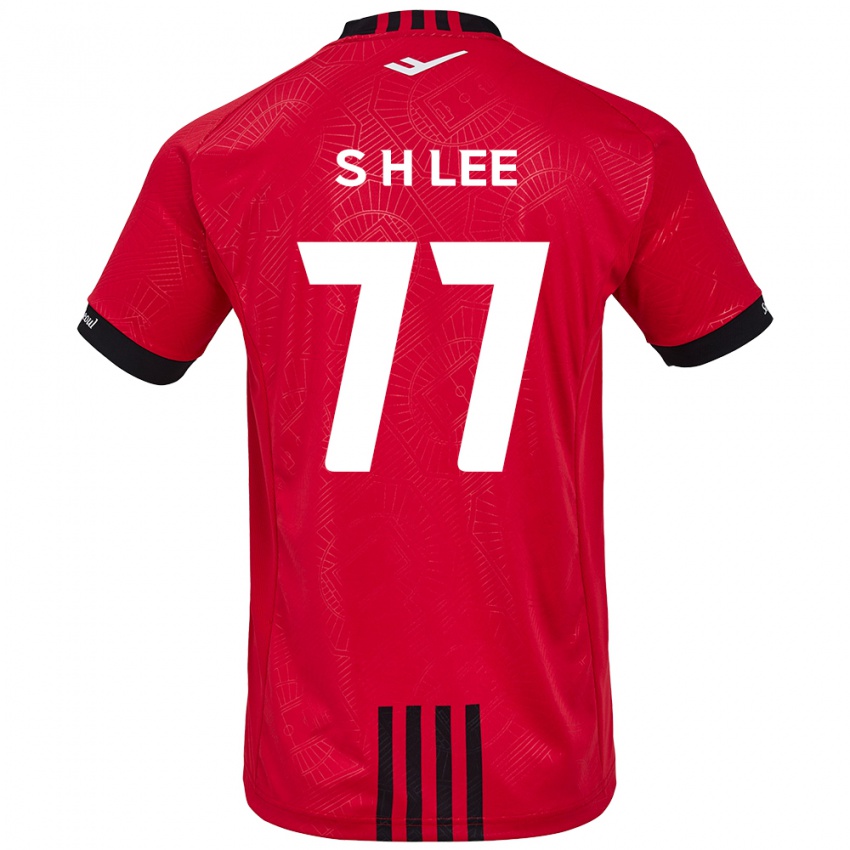 Kinder Hyeon-Seung Lee #77 Rot Schwarz Heimtrikot Trikot 2024/25 T-Shirt Österreich