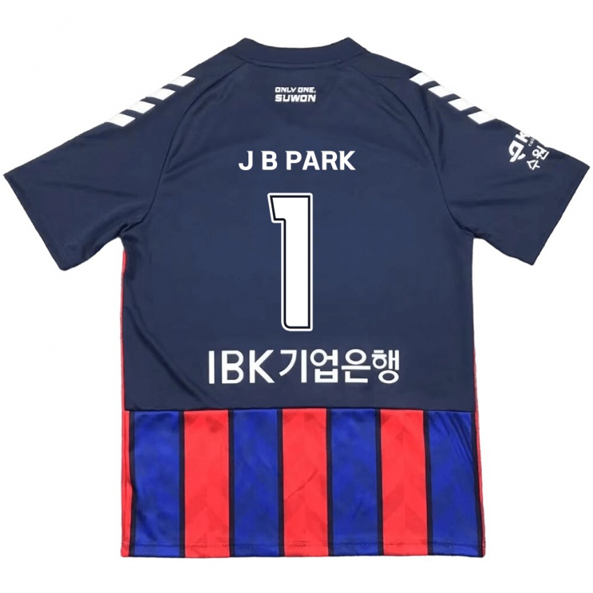 Kinder Bae-Jong Park #1 Blau Rot Heimtrikot Trikot 2024/25 T-Shirt Österreich