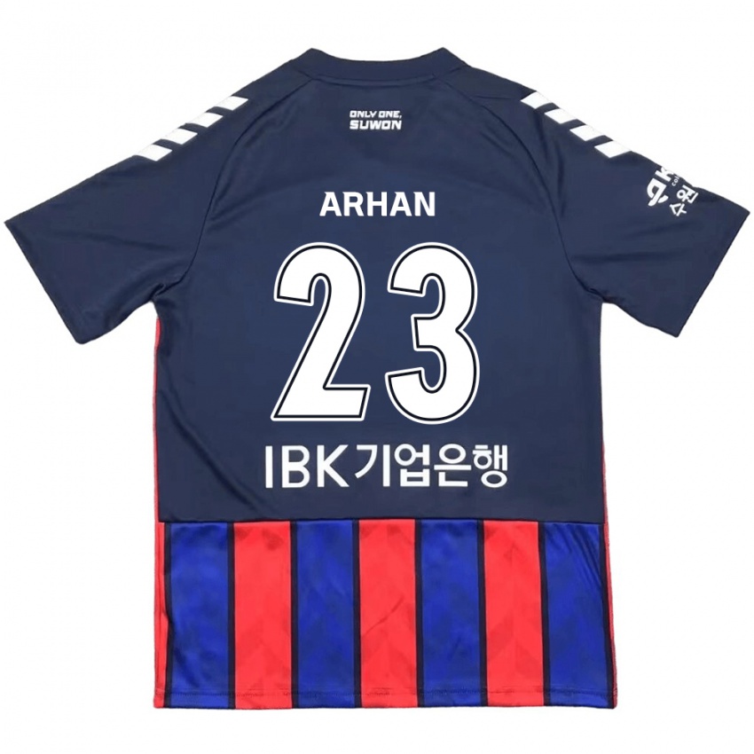 Kinder Pratama Arhan #23 Blau Rot Heimtrikot Trikot 2024/25 T-Shirt Österreich