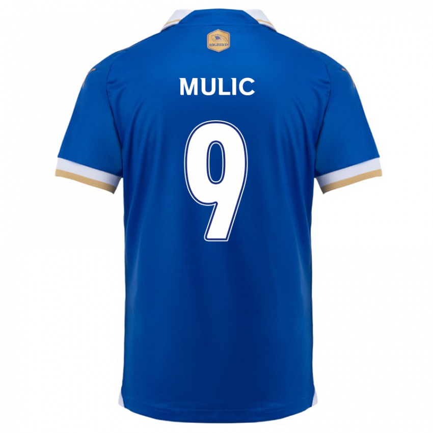 Kinder Fejsal Mulic #9 Blau Weiss Heimtrikot Trikot 2024/25 T-Shirt Österreich