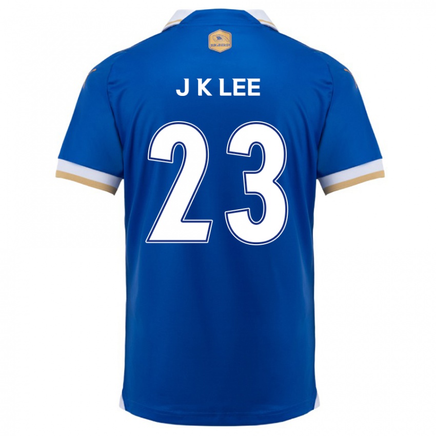 Kinder Ki-Je Lee #23 Blau Weiss Heimtrikot Trikot 2024/25 T-Shirt Österreich