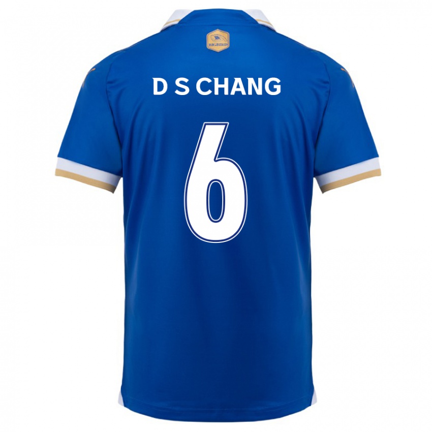 Kinder Se-Dong Chang #6 Blau Weiss Heimtrikot Trikot 2024/25 T-Shirt Österreich