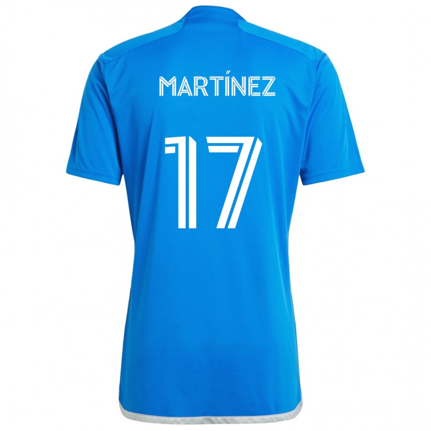 Kinder Josef Martínez #17 Blau Weiss Heimtrikot Trikot 2024/25 T-Shirt Österreich