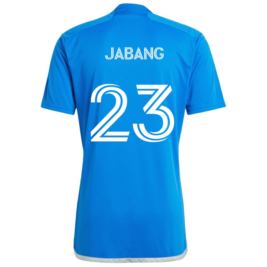 Kinder Ousman Jabang #23 Blau Weiss Heimtrikot Trikot 2024/25 T-Shirt Österreich