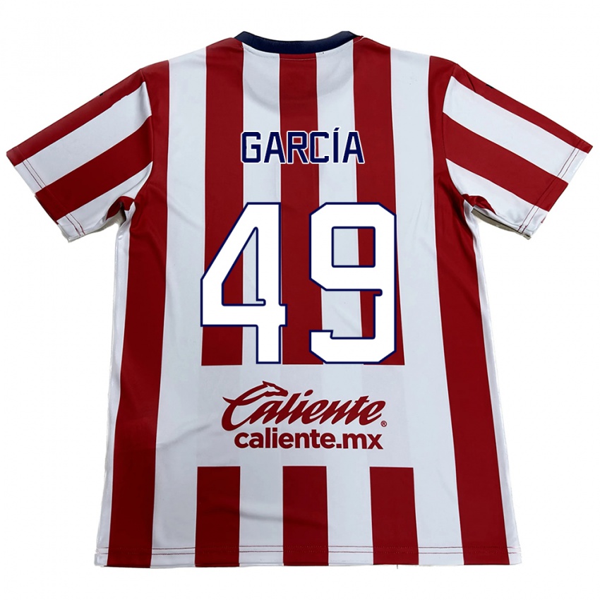 Kinder Gilberto García #49 Rot-Weiss Heimtrikot Trikot 2024/25 T-Shirt Österreich