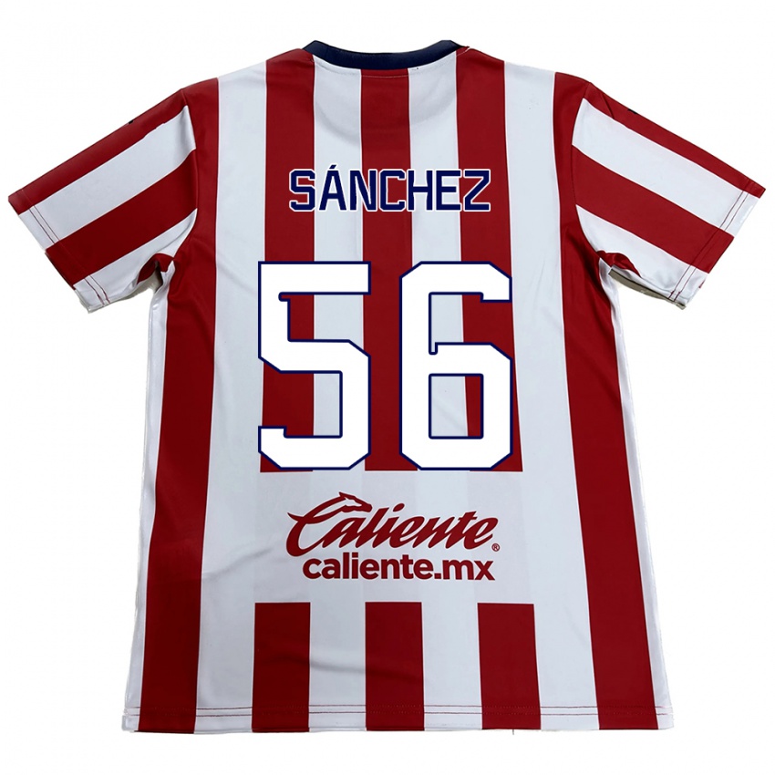 Kinder Benjamín Sánchez #56 Rot-Weiss Heimtrikot Trikot 2024/25 T-Shirt Österreich