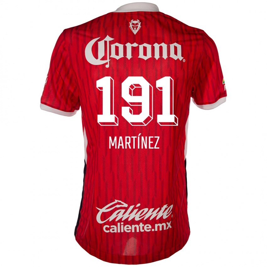 Kinder Kevin Martínez #191 Rot-Weiss Heimtrikot Trikot 2024/25 T-Shirt Österreich