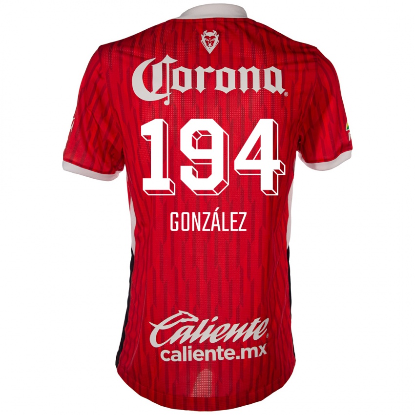 Kinder Cristopher González #194 Rot-Weiss Heimtrikot Trikot 2024/25 T-Shirt Österreich