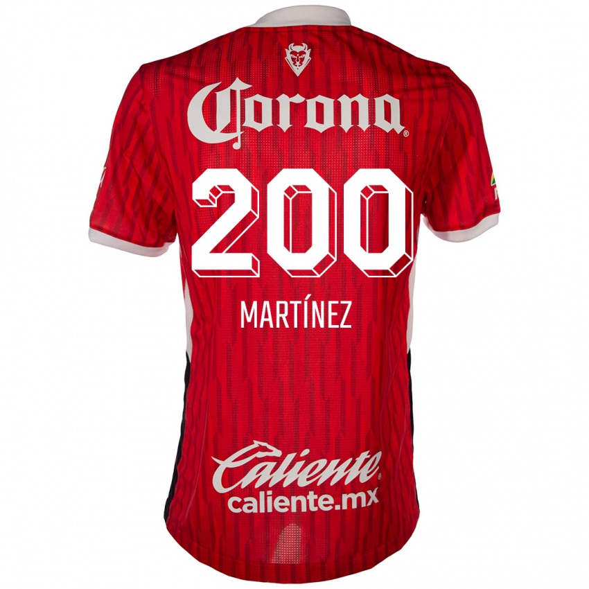 Kinder Edgar Martínez #200 Rot-Weiss Heimtrikot Trikot 2024/25 T-Shirt Österreich