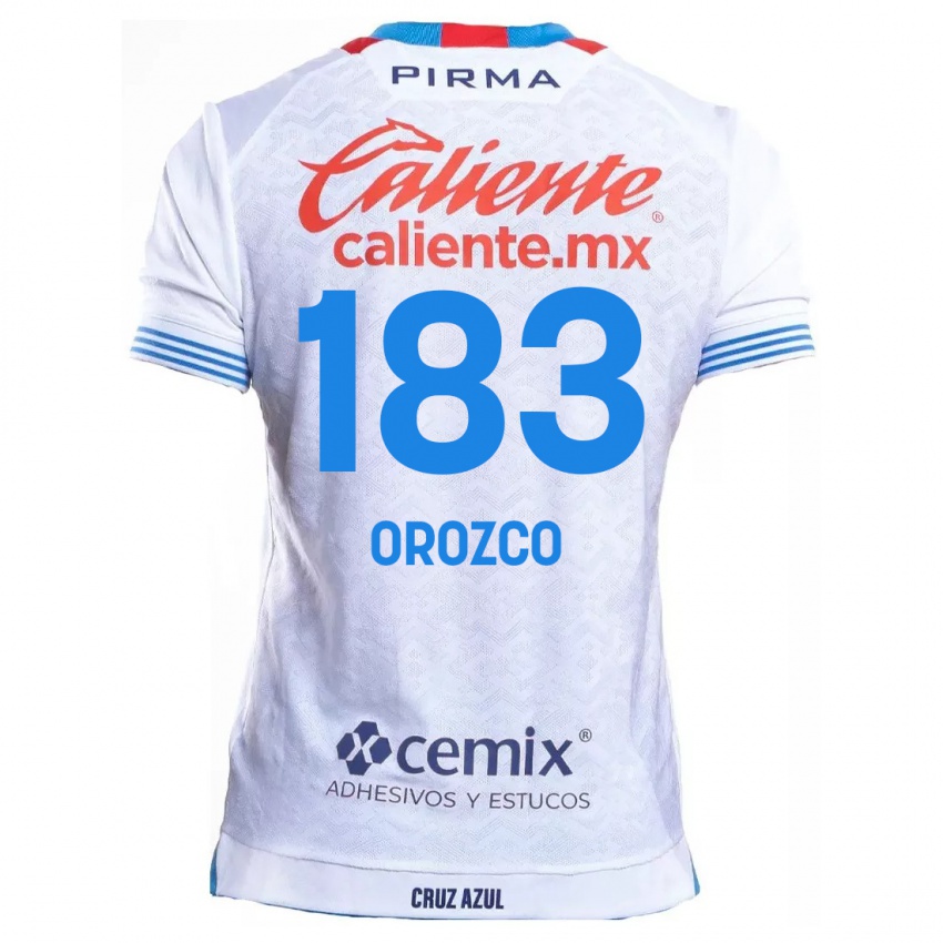 Kinder Fabrizzio Orozco #183 Weiß Blau Auswärtstrikot Trikot 2024/25 T-Shirt Österreich