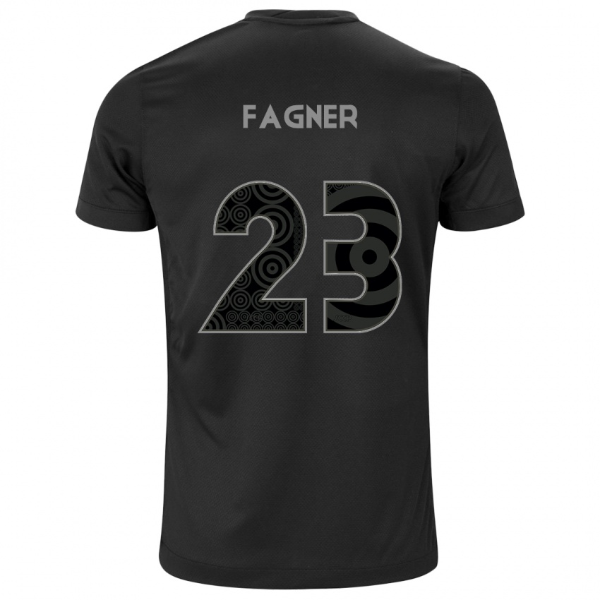 Kinder Fagner #23 Schwarz Auswärtstrikot Trikot 2024/25 T-Shirt Österreich